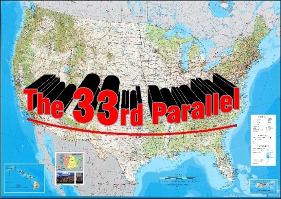 33rd Parallel Map United States 33rd Parallel Map Related Keywords & Suggestions - 33rd Parallel Map Long Tail Keywords