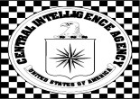 CIA Logo on Checkered Floor